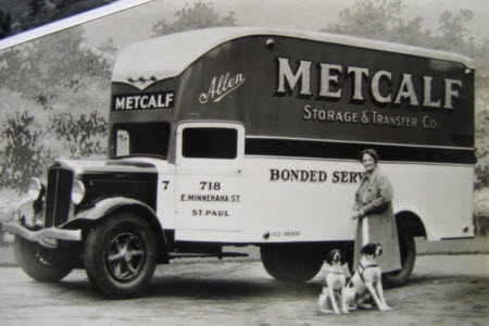 Historic Metcalf Moving Truck 