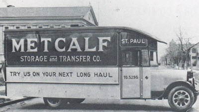 Historic Metcalf Moving Truck