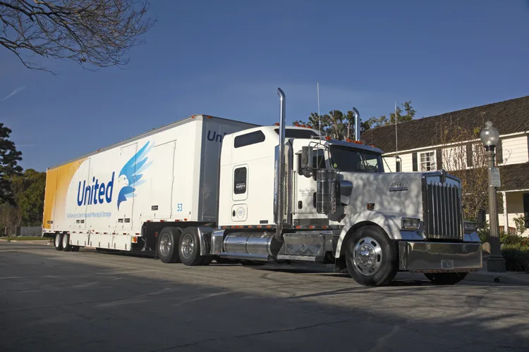 United Van Line Moving Truck